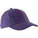 KP011 hat paneles Baseball sapka K-UP, Purple/Dark Grey-U