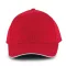 KP011 hat paneles Baseball sapka K-UP, Red/White/Green-U
