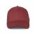 KP011 hat paneles Baseball sapka K-UP, Red Safran/Dark Grey-U