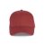 KP011 hat paneles Baseball sapka K-UP, Terracotta Red/Slate Grey-U