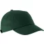 KP013 tépőzáras 7 paneles baseball sapka K-UP, Forest Green-U