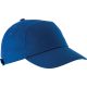 KP013 tépőzáras 7 paneles baseball sapka K-UP, Royal Blue-U