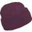 KP031 kötött duplafalu unisex sapka K-UP, Burgundy-U