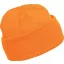 KP031 kötött duplafalu unisex sapka K-UP, Fluorescent Orange-U