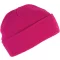 KP031 kötött duplafalu unisex sapka K-UP, Fuchsia-U