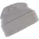 KP031 kötött duplafalu unisex sapka K-UP, Light Grey-U