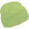 KP031 kötött duplafalu unisex sapka K-UP, Lime-U