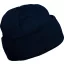 KP031 kötött duplafalu unisex sapka K-UP, Navy-U