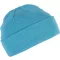 KP031 kötött duplafalu unisex sapka K-UP, Surf Blue-U