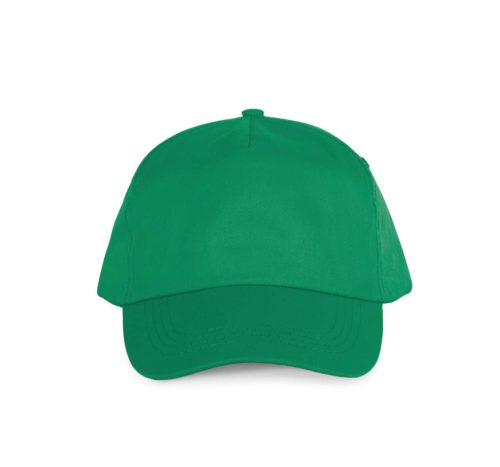 KP034 öt paneles műanyag csatos baseball sapka K-UP, Kelly Green-U