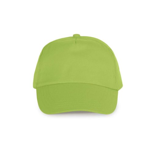 KP034 öt paneles műanyag csatos baseball sapka K-UP, Lime-U