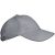 KP042 gyerek baseball sapka hat paneles fém csatos K-UP, Light Grey/Dark Grey-U