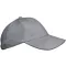 KP042 gyerek baseball sapka hat paneles fém csatos K-UP, Light Grey/Dark Grey-U