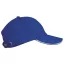 KP042 gyerek baseball sapka hat paneles fém csatos K-UP, Royal Blue/White-U