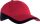 KP045 kétszínű baseball sapka, 6 paneles K-UP, Red/Black-U