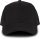 KP108 fém csatos 6 paneles baseball sapka,  K-UP, Black-U