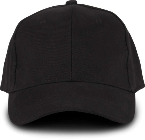 KP108 fém csatos 6 paneles baseball sapka,  K-UP, Black-U