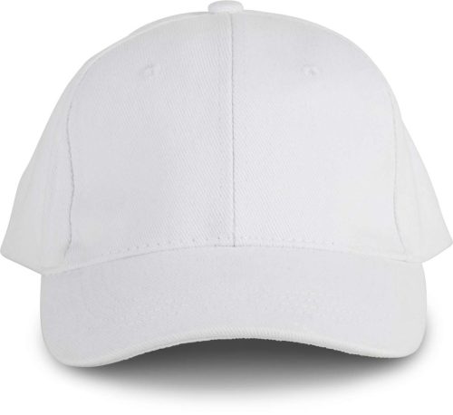 KP108 fém csatos 6 paneles baseball sapka,  K-UP, White-U