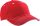KP109 pamut 6 paneles baseball sapka  K-UP, Red/White-U