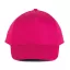 KP116 öt paneles pamut baseball sapka K-UP, Fuchsia-U
