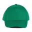 KP116 öt paneles pamut baseball sapka K-UP, Kelly Green-U