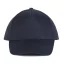 KP116 öt paneles pamut baseball sapka K-UP, Navy-U