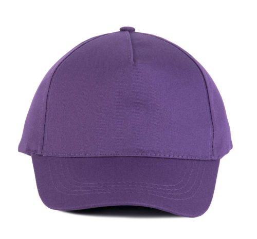 KP116 öt paneles pamut baseball sapka K-UP, Purple-U