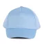 KP116 öt paneles pamut baseball sapka K-UP, Sky Blue-U