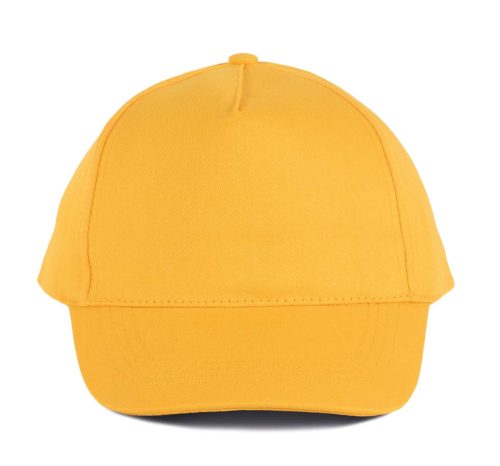 KP116 öt paneles pamut baseball sapka K-UP, Yellow-U