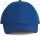 KP118 poliészter 6 paneles baseball sapka K-UP, Royal Blue-U