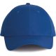 KP118 poliészter 6 paneles baseball sapka K-UP, Royal Blue-U