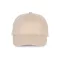 KP119 fém csatos pamut twill baseball sapka K-UP, Beige-U