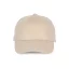 KP119 fém csatos pamut twill baseball sapka K-UP, Beige-U