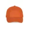 KP119 fém csatos pamut twill baseball sapka K-UP, Orange-U
