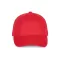 KP119 fém csatos pamut twill baseball sapka K-UP, Red-U
