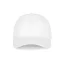 KP119 fém csatos pamut twill baseball sapka K-UP, White-U