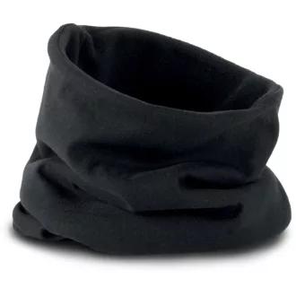   KP121 körsál nyakmelegítő polár béléssel K-UP, Black/Black-U