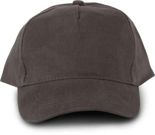 KP133 fémcsatos 5 paneles pamut baseball sapka K-UP, Shale Grey-U