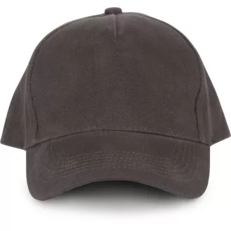   KP135 organikus 5 paneles pamut baseball sapka K-UP, Shale Grey-U
