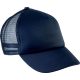 KP143 gyerek, hálós baseball sapka 5 paneles K-UP, Navy-U