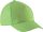KP149 gyerek, 5 paneles pamut baseball sapka K-UP, Lime-U