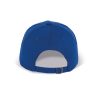 KP153 szendvics ellenzős 6 paneles baseball sapka K-UP, Royal Blue/White-U