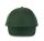 KP157 poliészter 5 paneles baseball sapka  K-UP, Forest Green-U