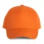KP157 poliészter 5 paneles baseball sapka  K-UP, Orange-U