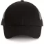 KP158 hálós baseball sapka hat paneles, poliészter K-UP, Black/Black-U