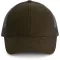 KP158 hálós baseball sapka hat paneles, poliészter K-UP, Dark Khaki/Dark Grey-U