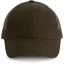 KP158 hálós baseball sapka hat paneles, poliészter K-UP, Dark Khaki/Dark Grey-U