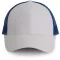 KP158 hálós baseball sapka hat paneles, poliészter K-UP, White/Royal Blue-U
