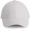 KP158 hálós baseball sapka hat paneles, poliészter K-UP, White/White-U