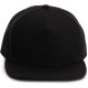 KP159 magas profilú 5 paneles baseball sapka K-UP, Black/Black-U